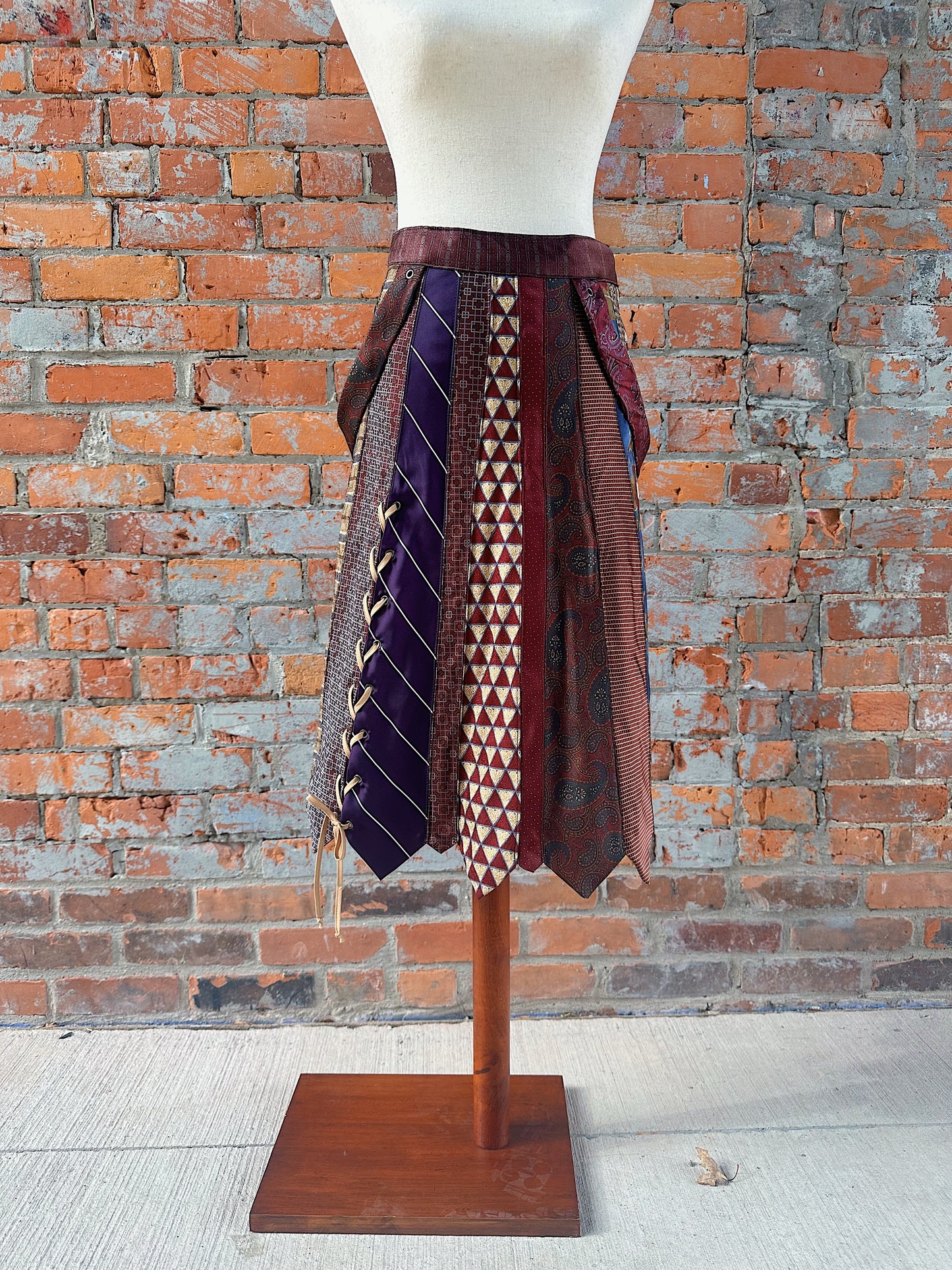 Strappy Necktie Skirt