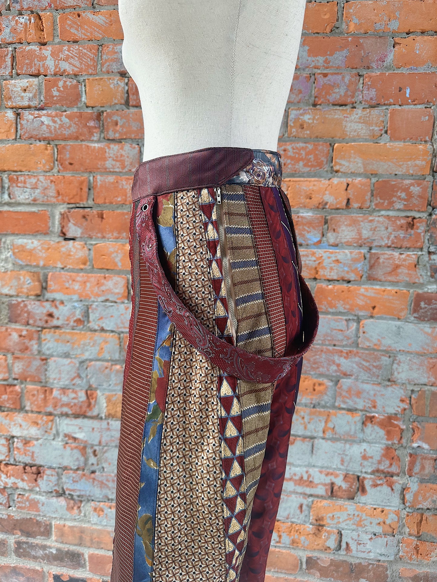 Strappy Necktie Skirt