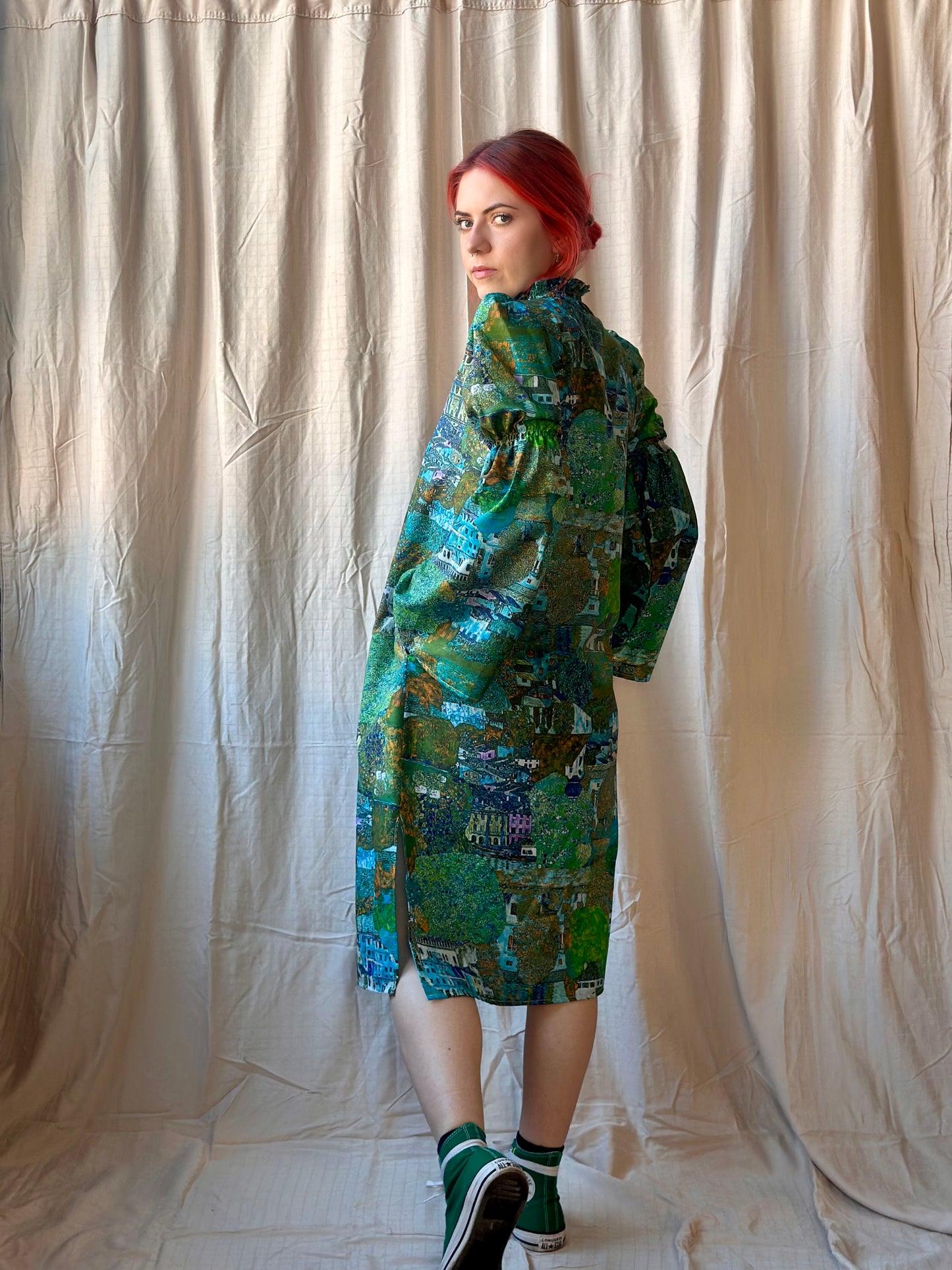 Treetown Midi Shift Dress