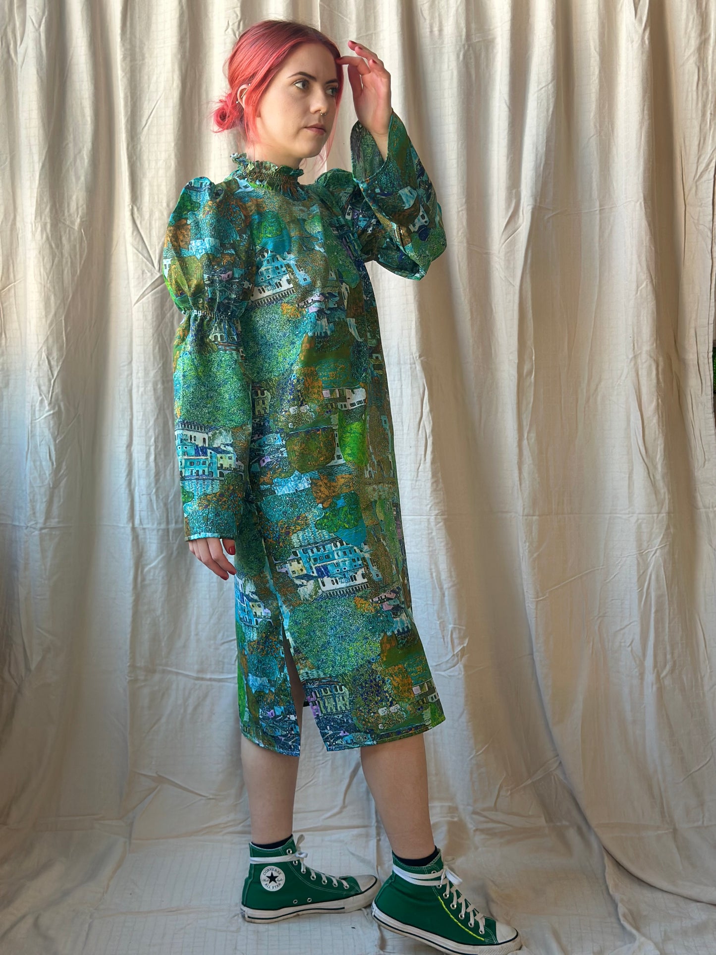 Treetown Midi Shift Dress