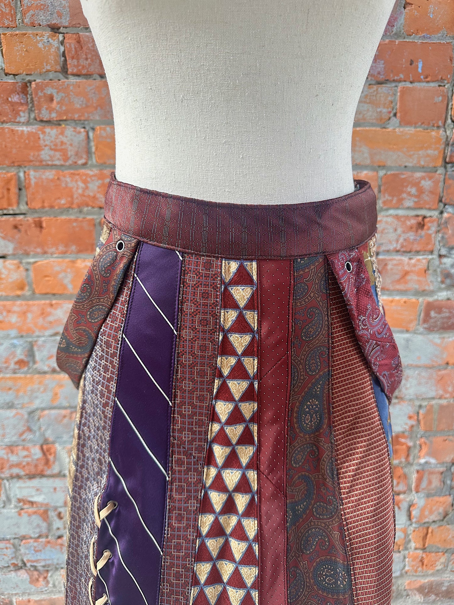 Strappy Necktie Skirt