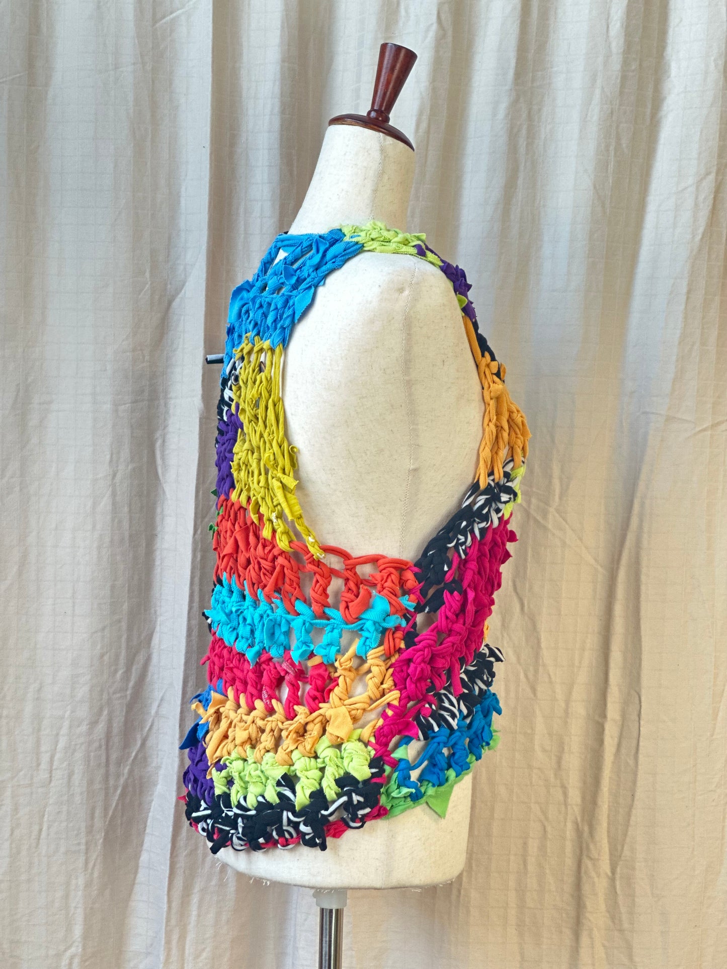 Colorful Crochet Tank Top