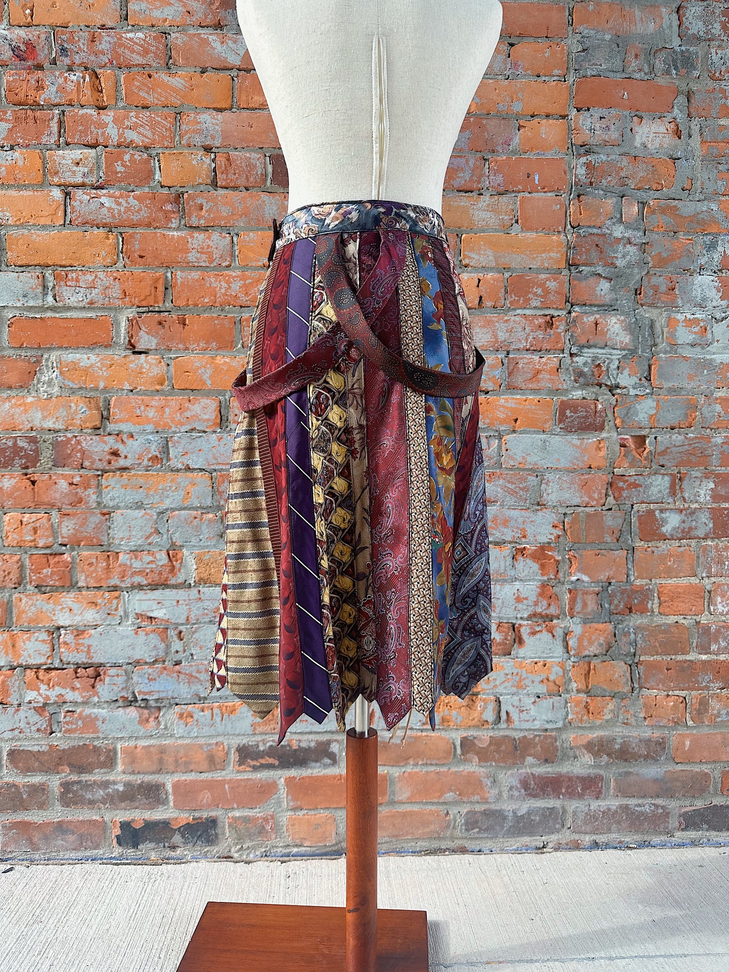 Strappy Necktie Skirt