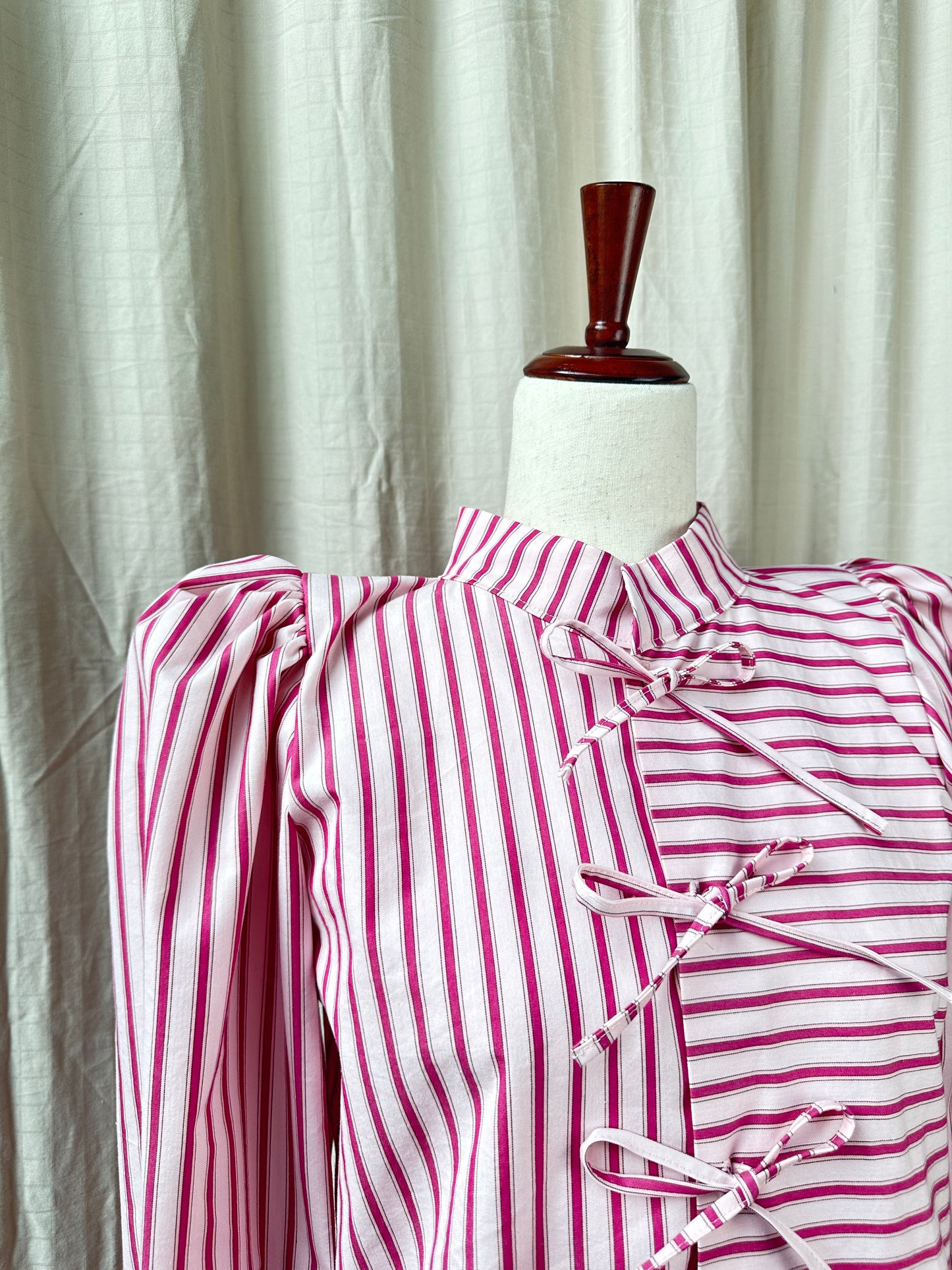 Pink Striped Vivienne Short Set