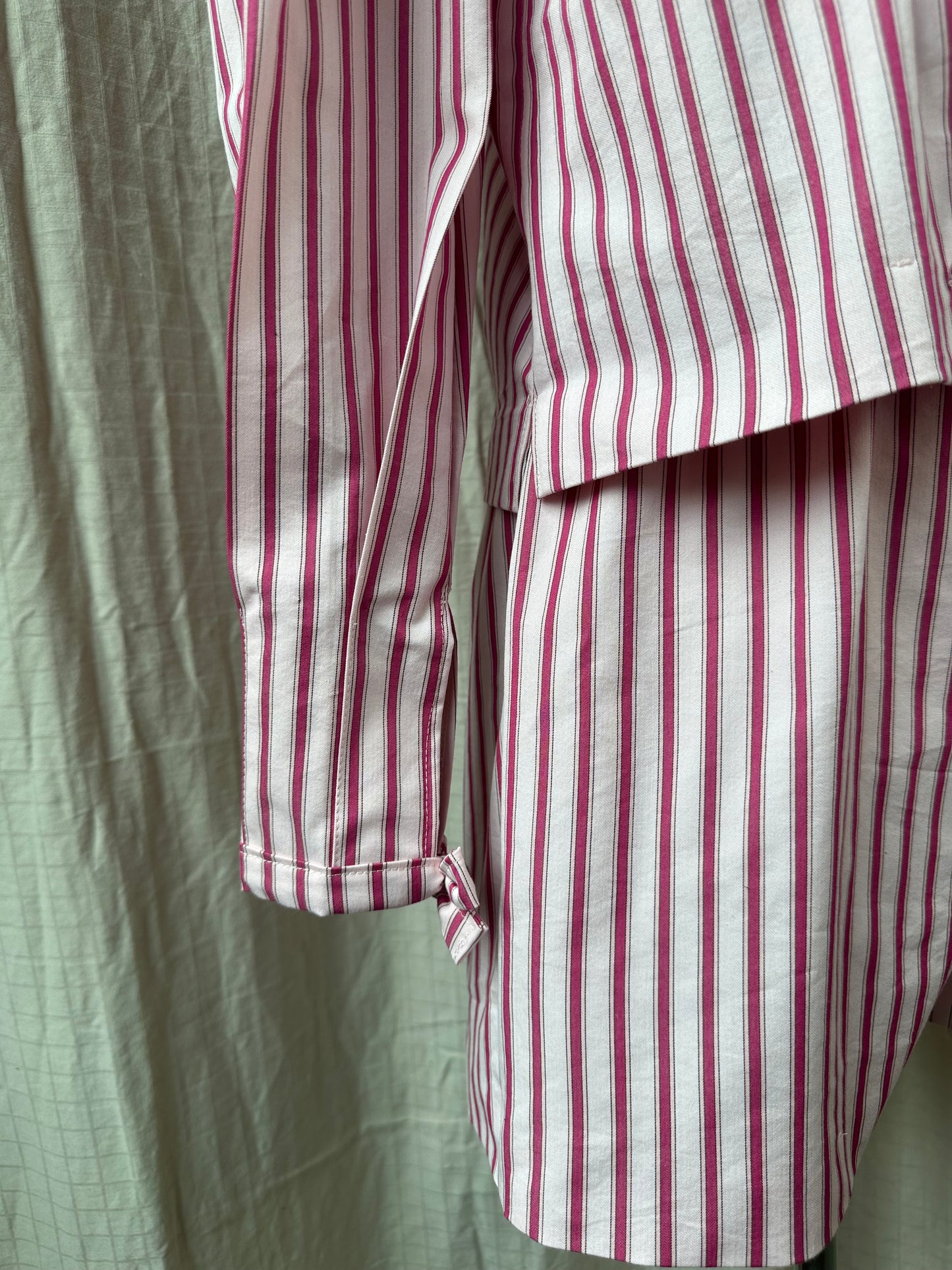 Pink Striped Vivienne Short Set
