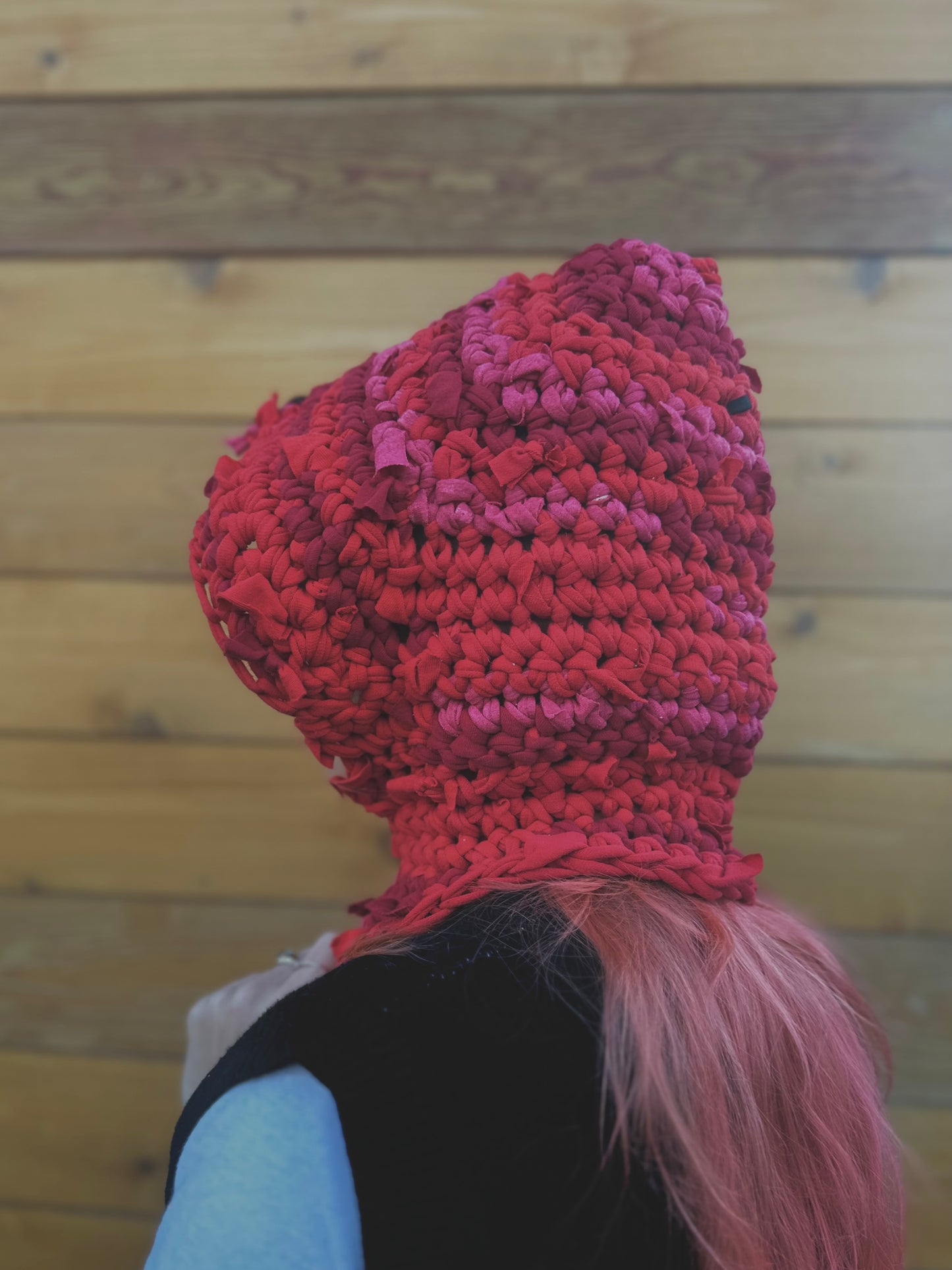 Red Open Face Balaclava