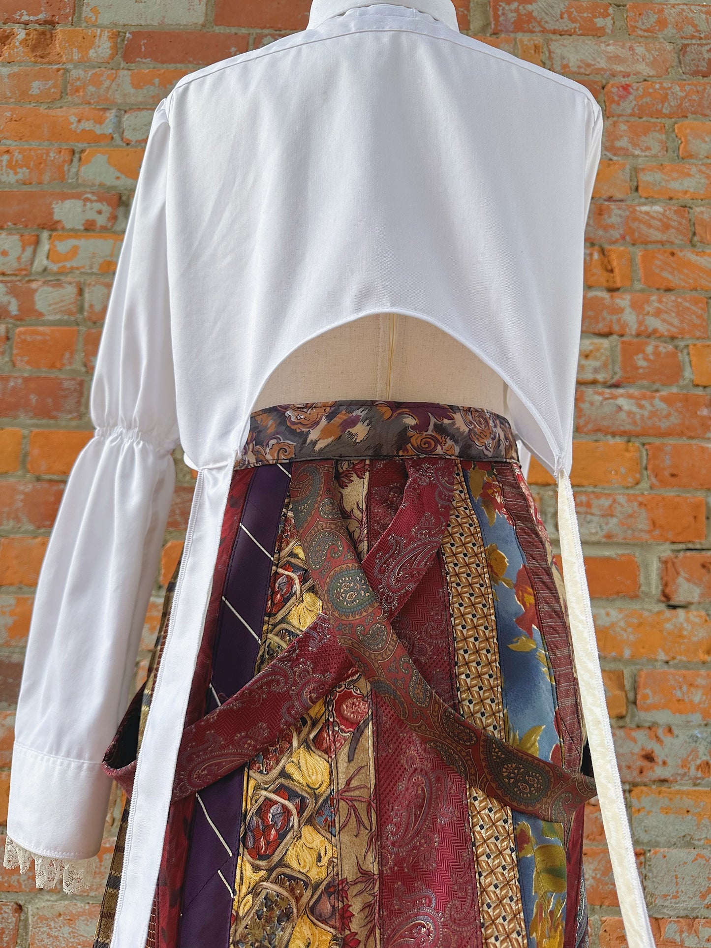 Strappy Necktie Skirt
