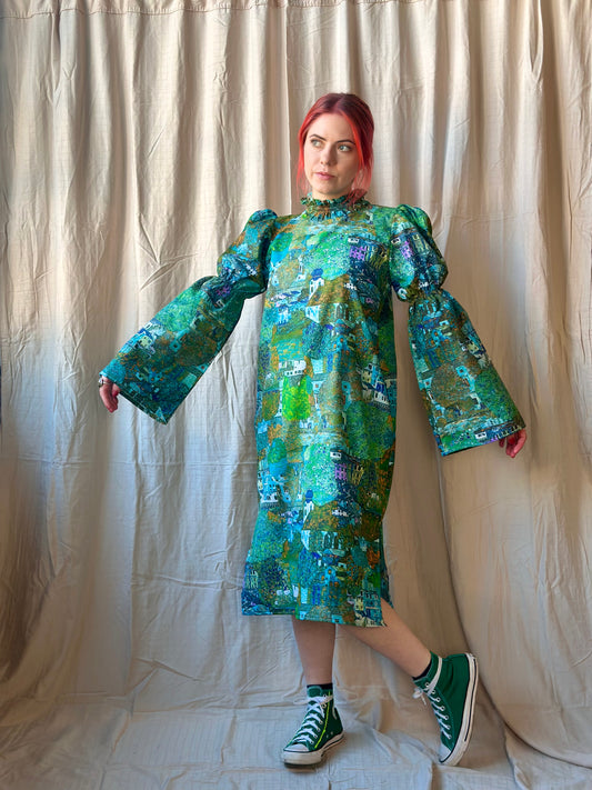 Treetown Midi Shift Dress