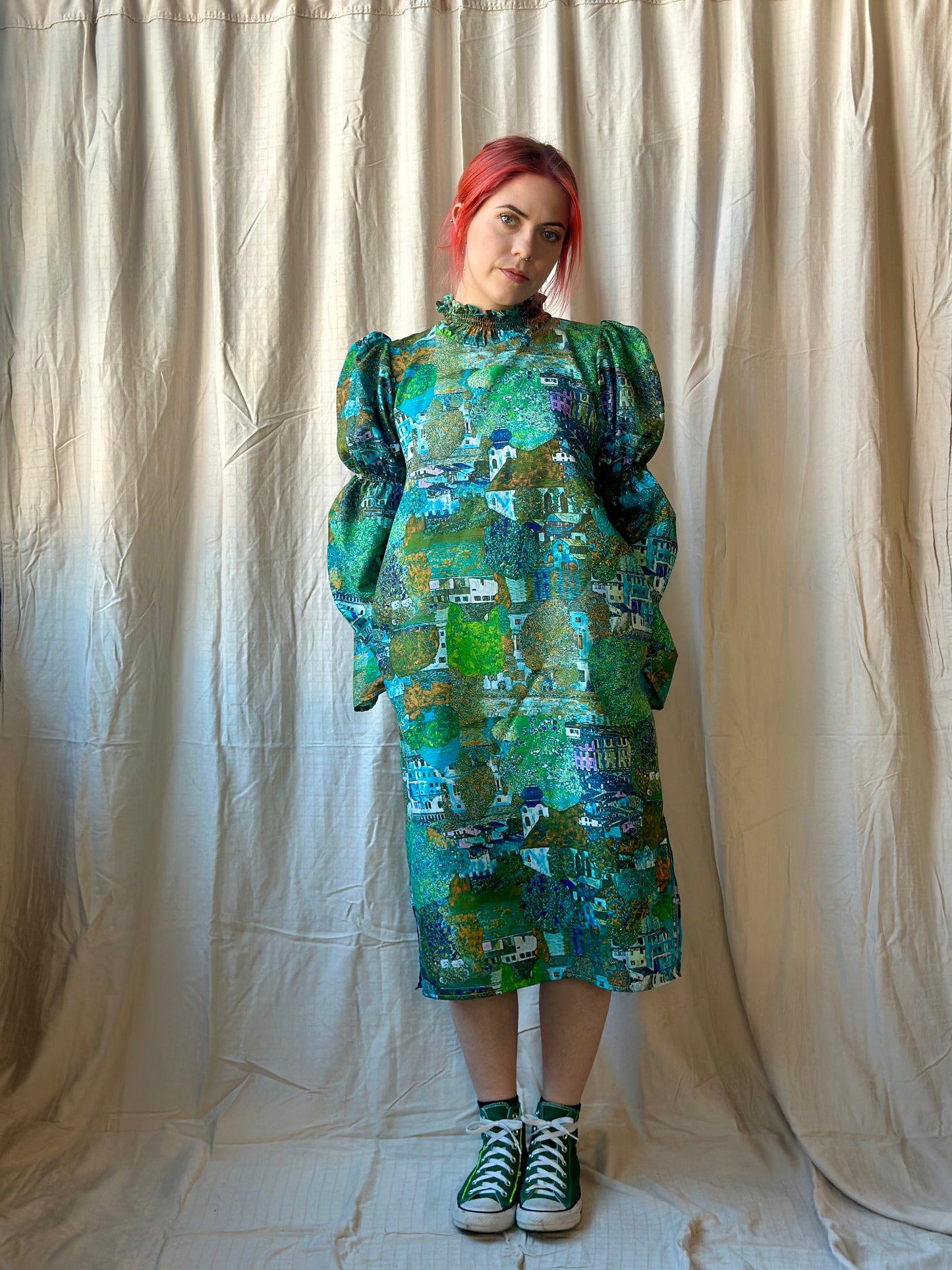 Treetown Midi Shift Dress