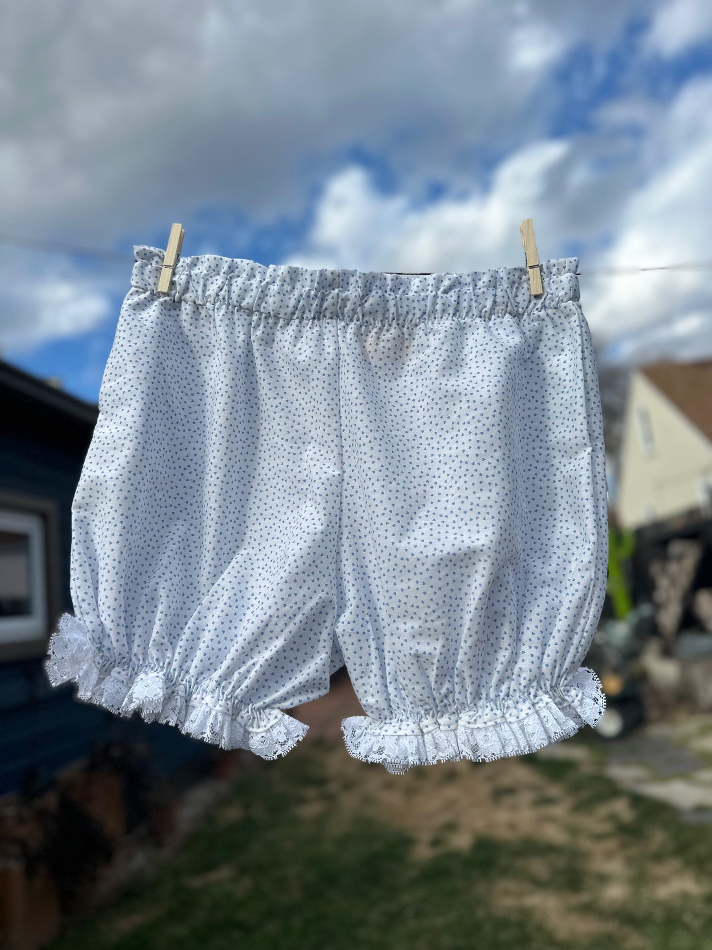 Blue Hearts Bloomers