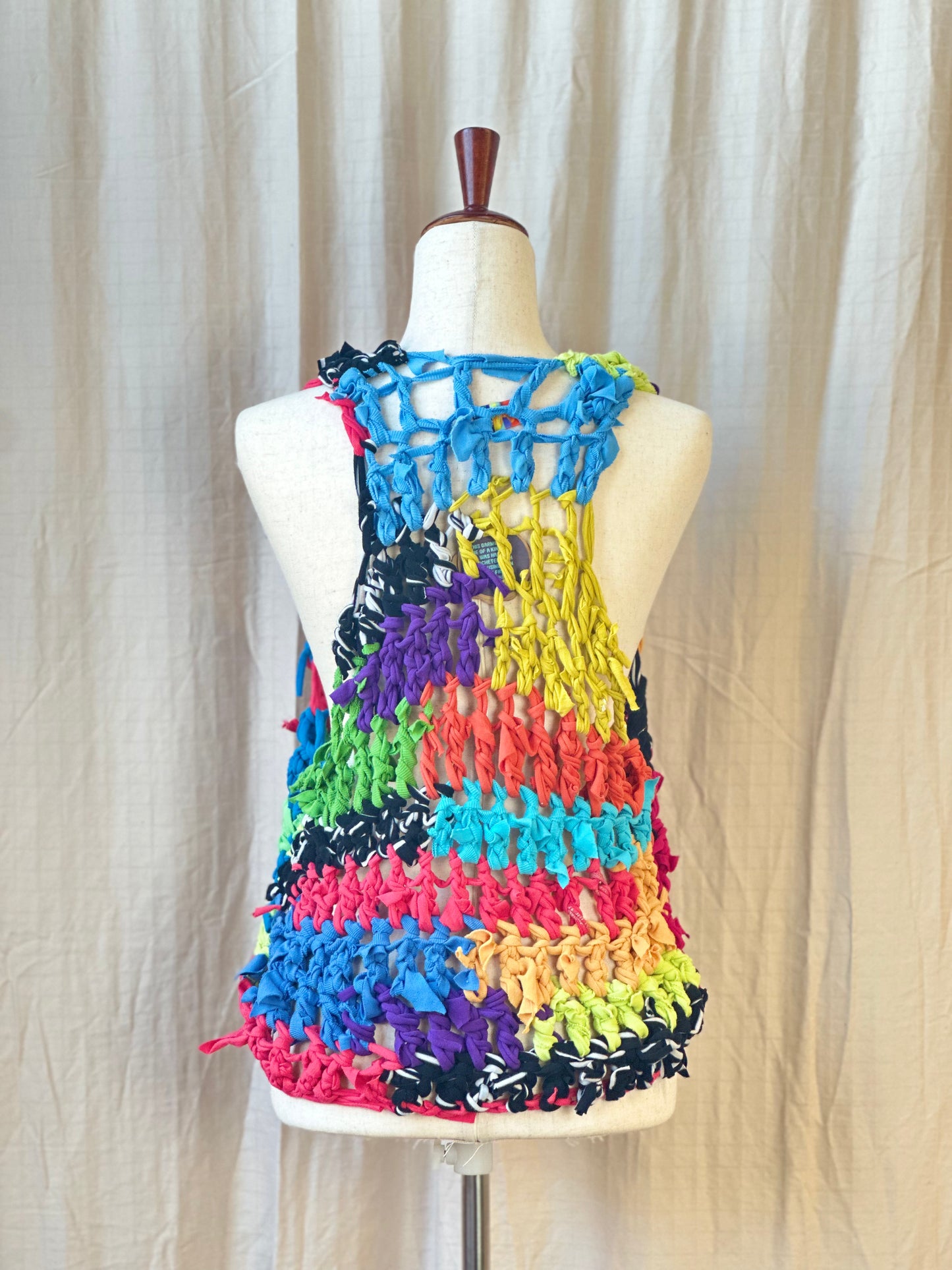 Colorful Crochet Tank Top