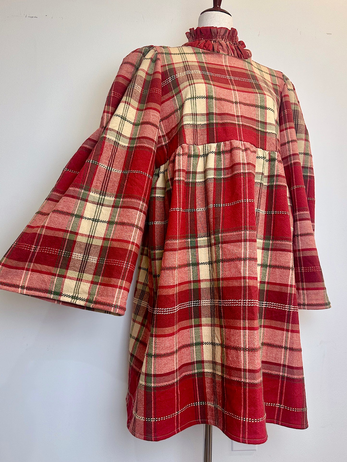 Plaid Holiday Dress
