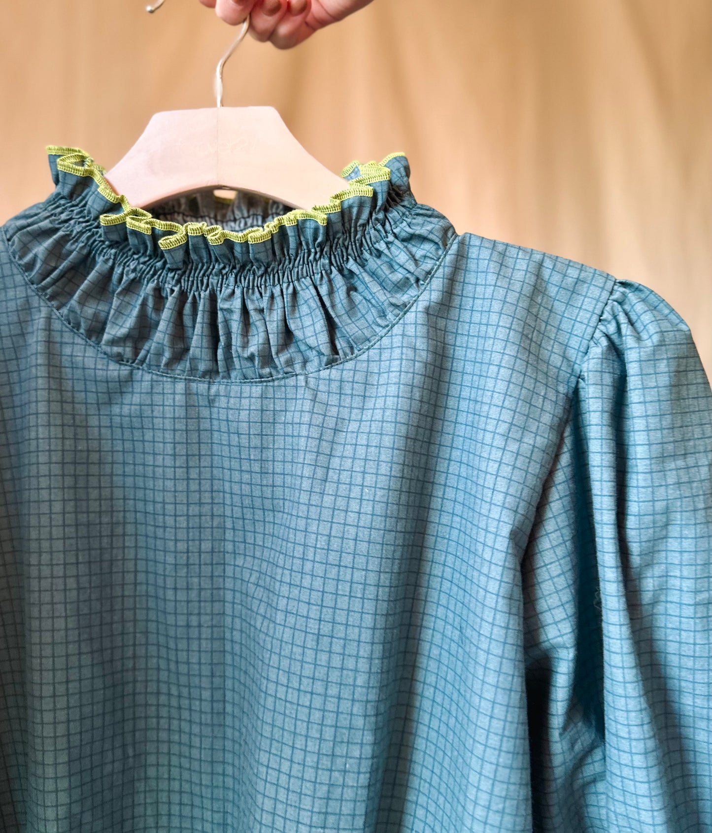 Teal Elizabeth Top
