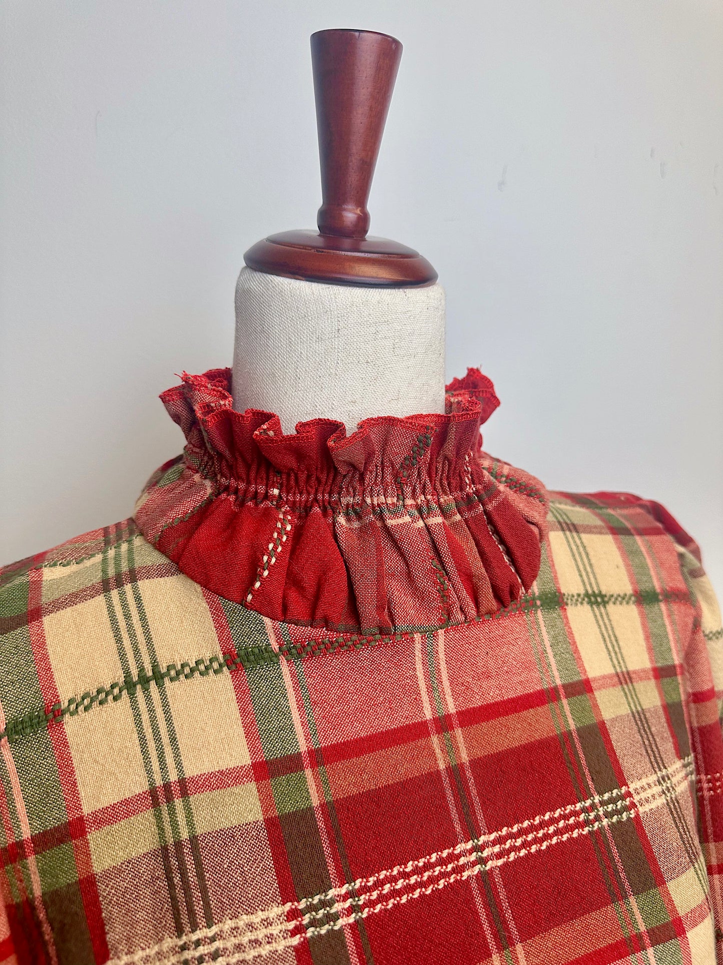 Plaid Holiday Dress