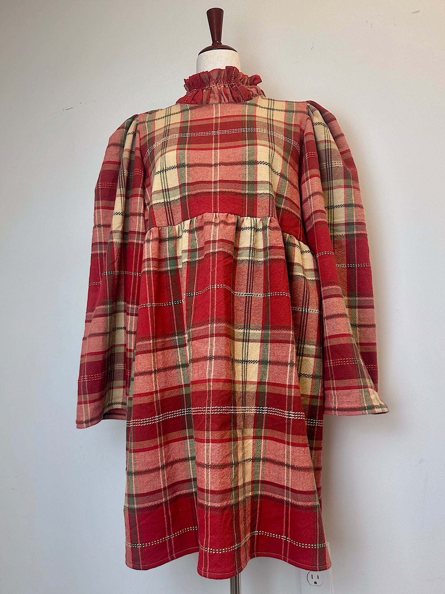 Plaid Holiday Dress