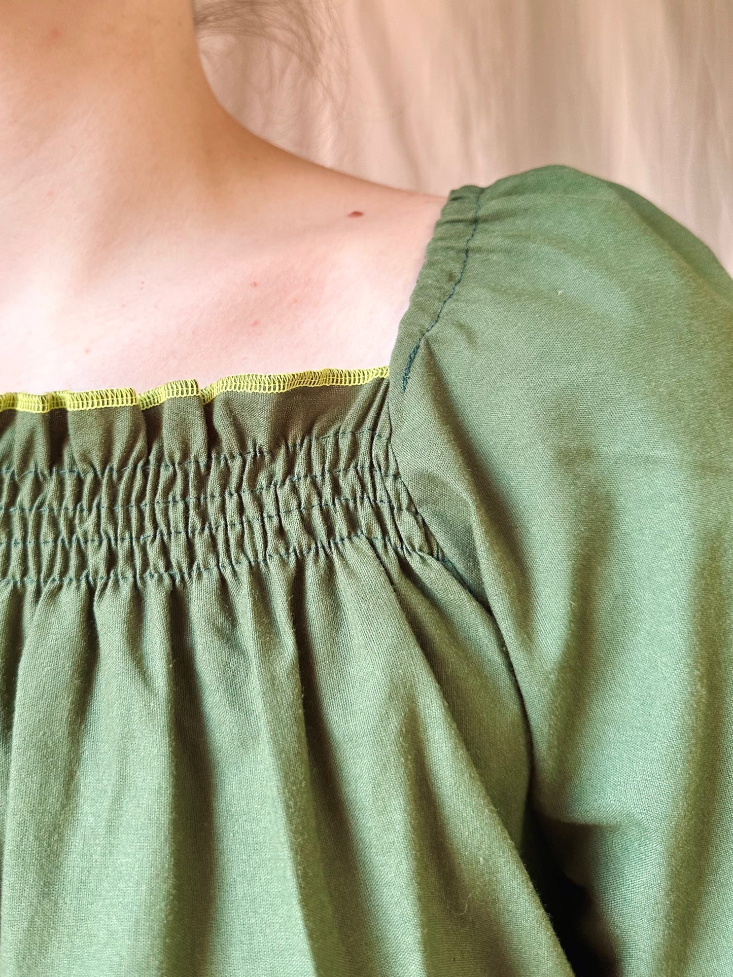 Olive Shirley Top