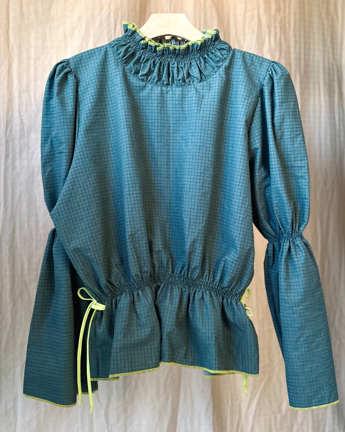 Teal Elizabeth Top