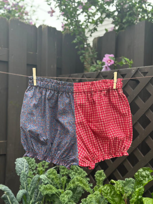 Plaid/Paisley Bloomers (XL)