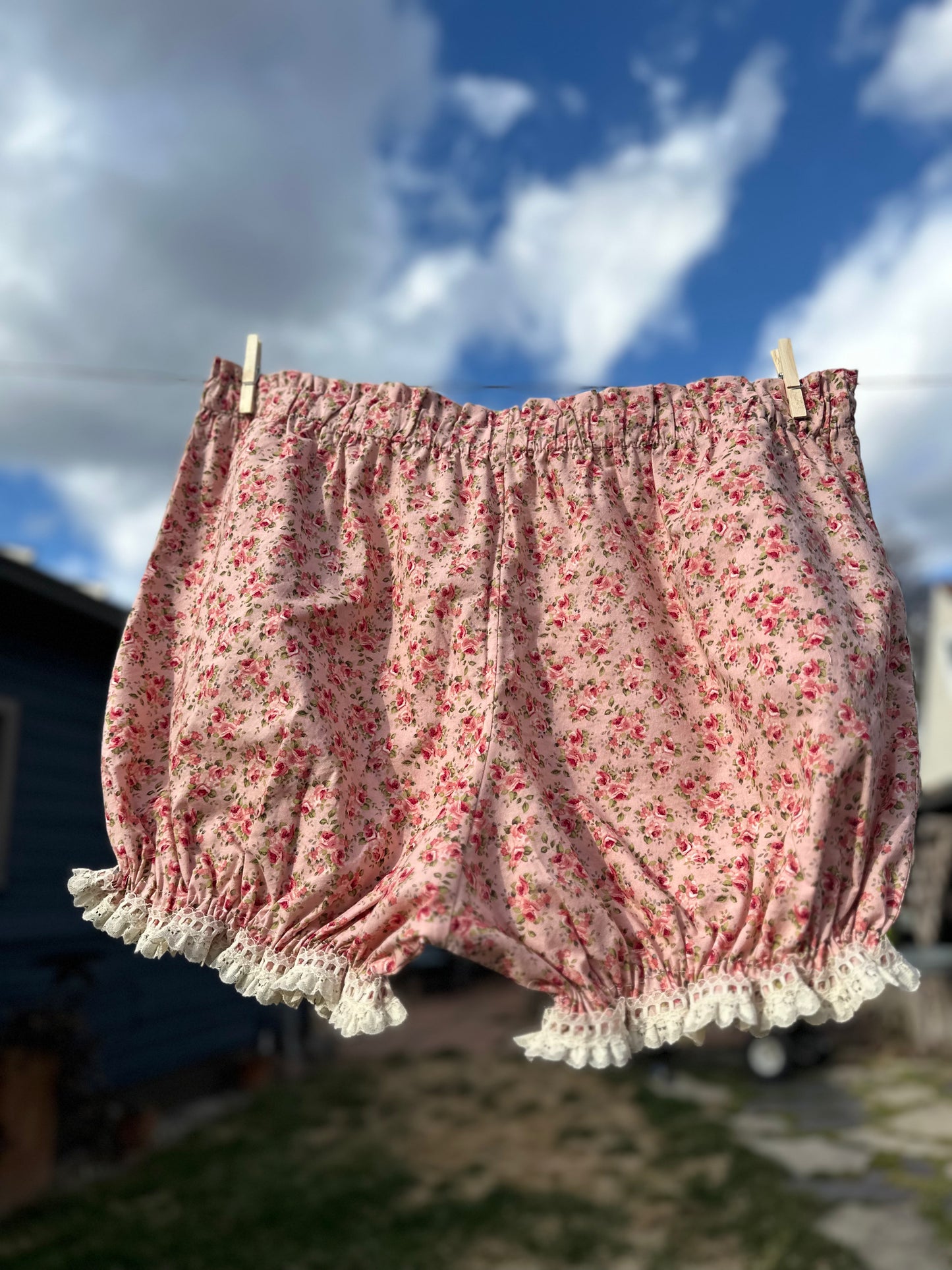 Pink Rose Bloomers