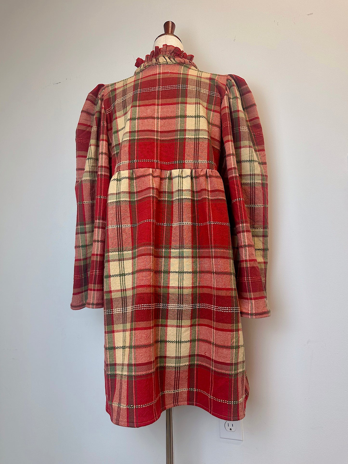 Plaid Holiday Dress