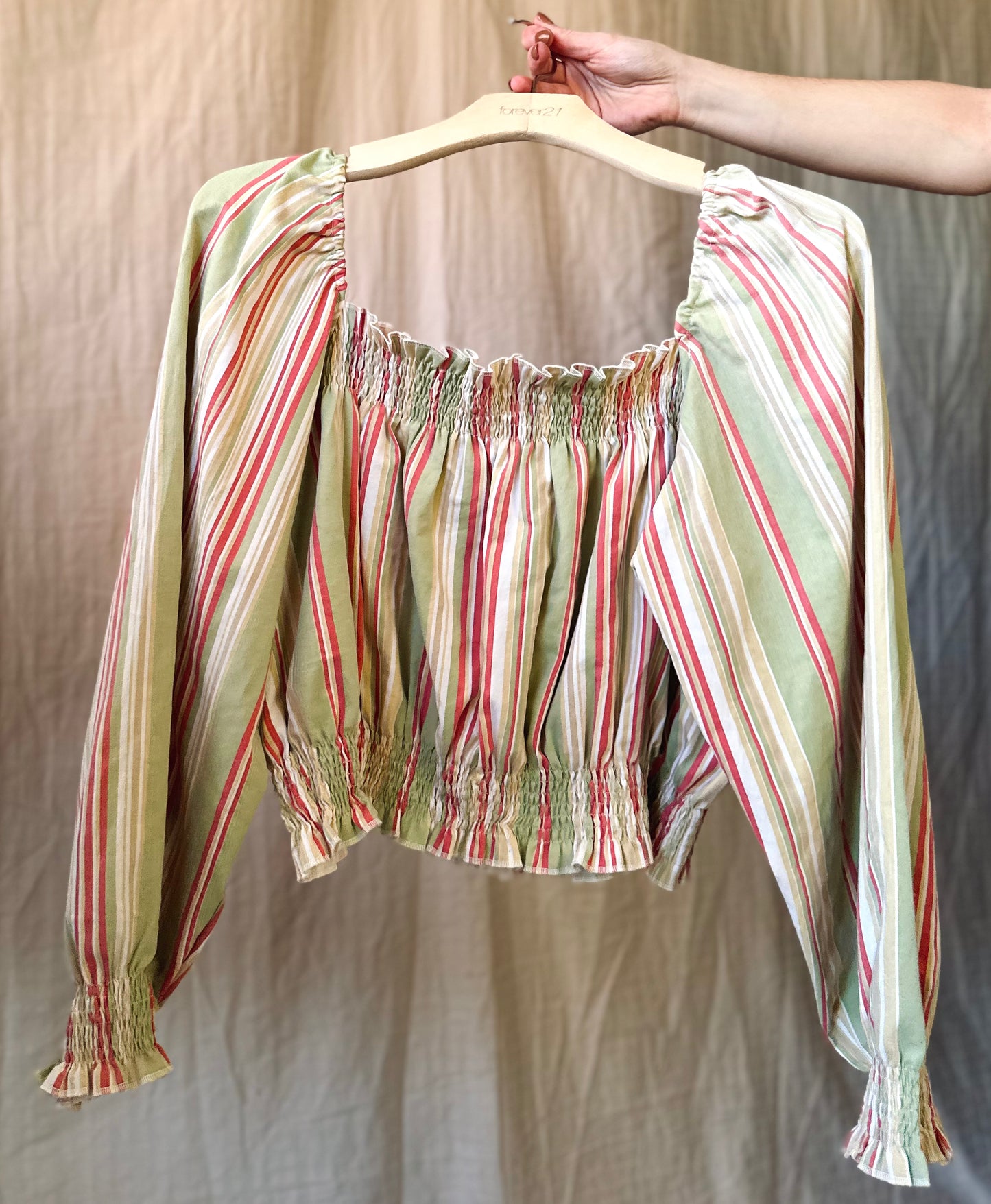 Striped Shirley Top