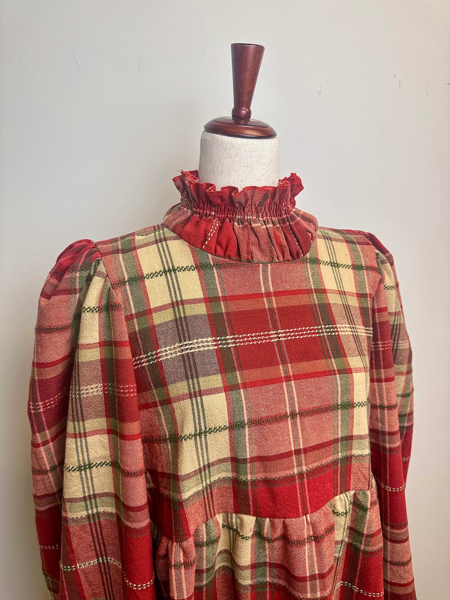 Plaid Holiday Dress