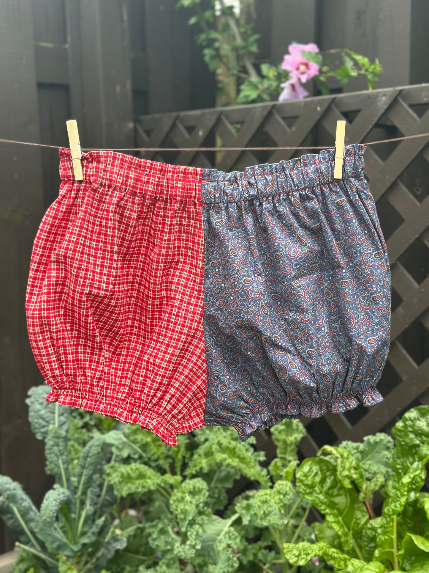 Plaid/Paisley Bloomers (XL)