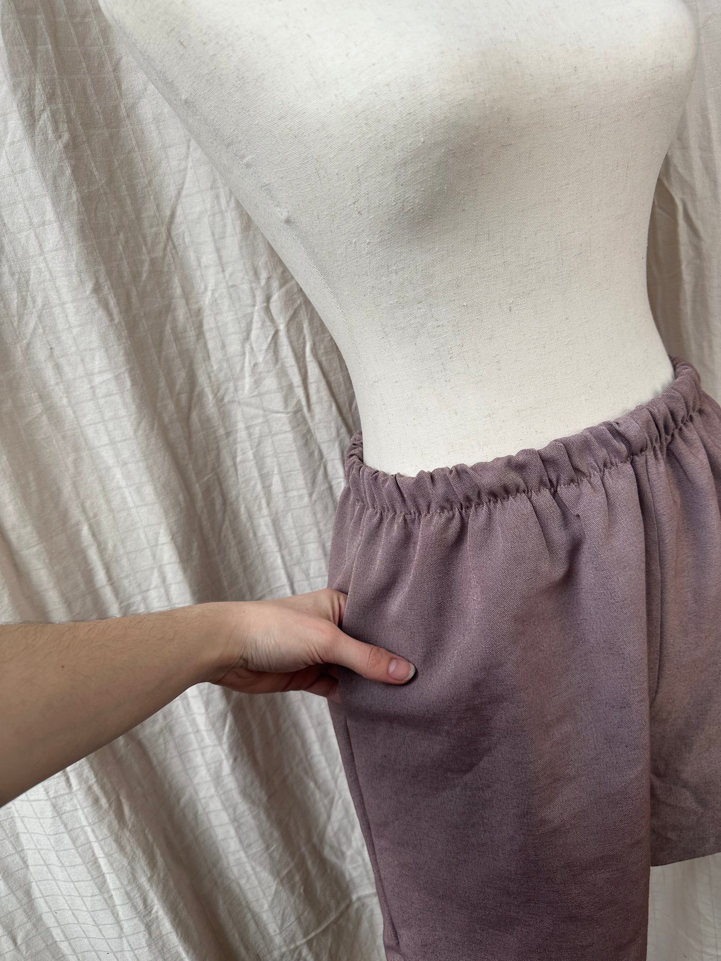 Mauvy Brown Shorts