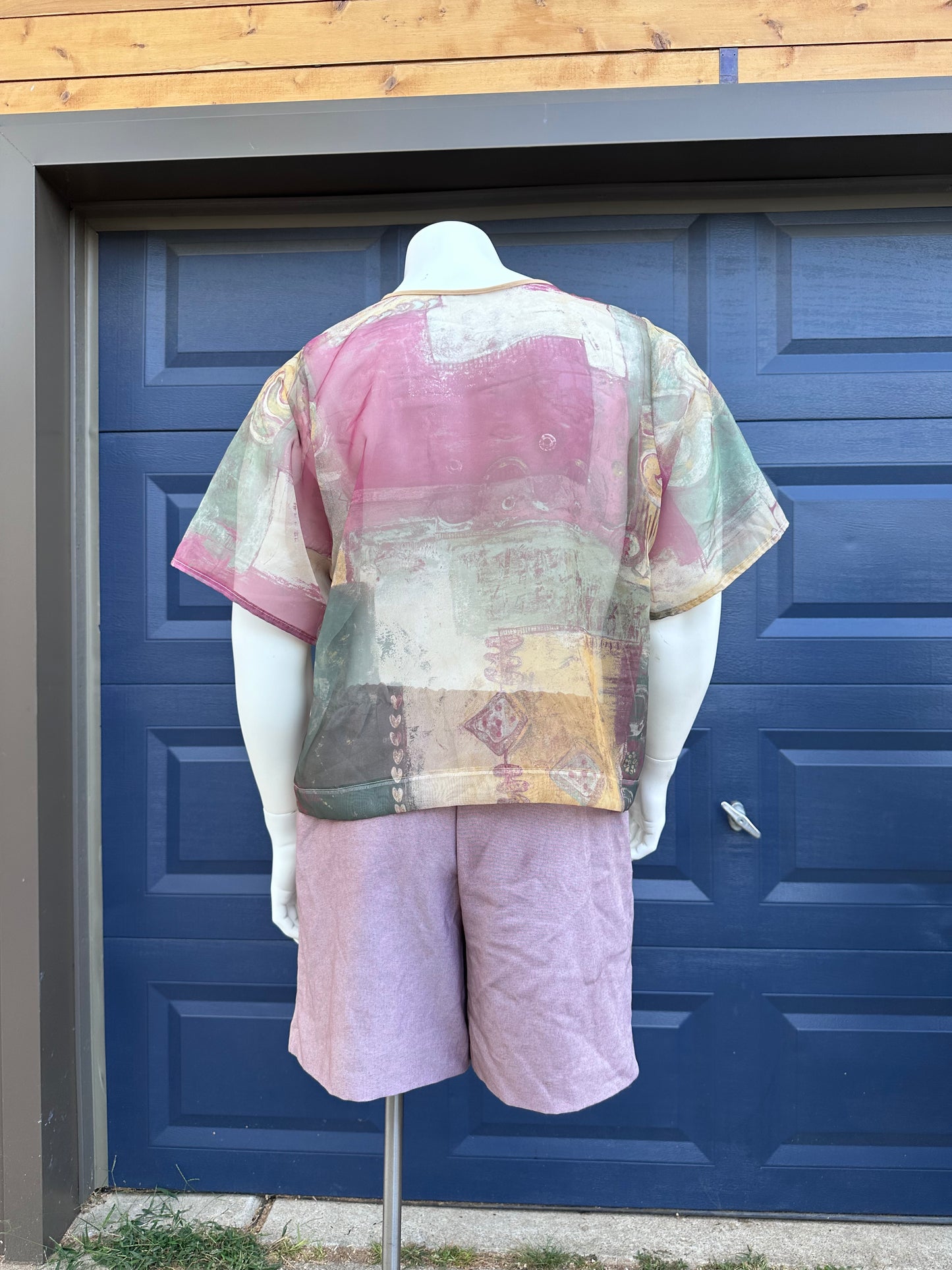 Mauvy Brown Shorts