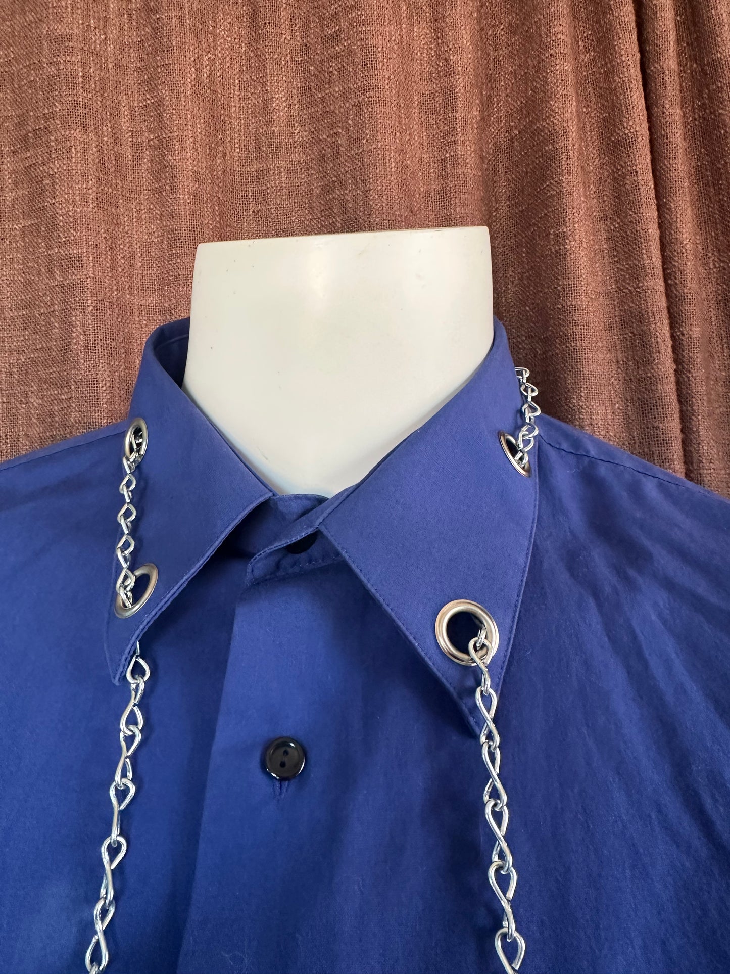 Chained Floral Button Up