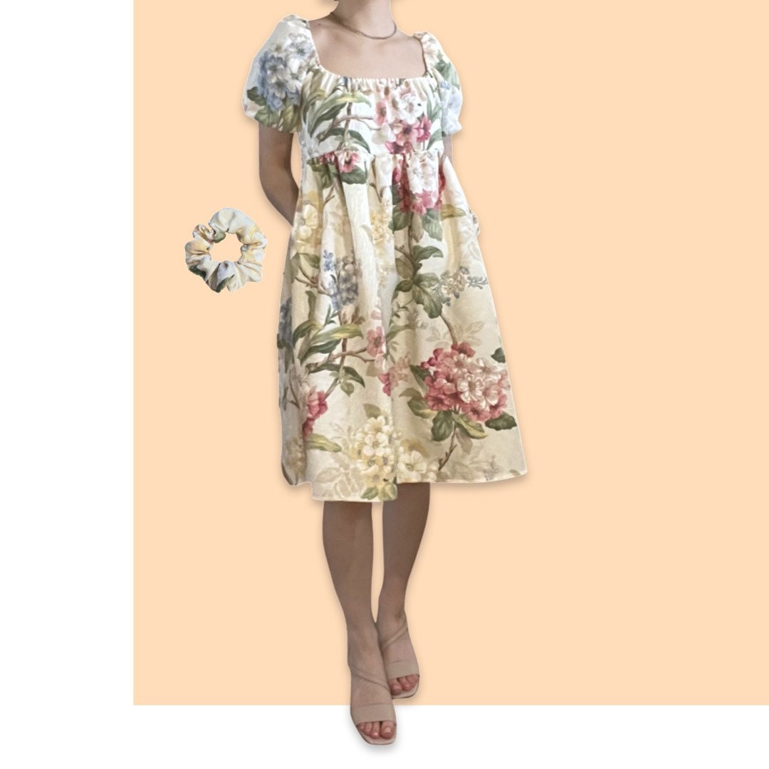 Vintage Floral BabyDoll Dress