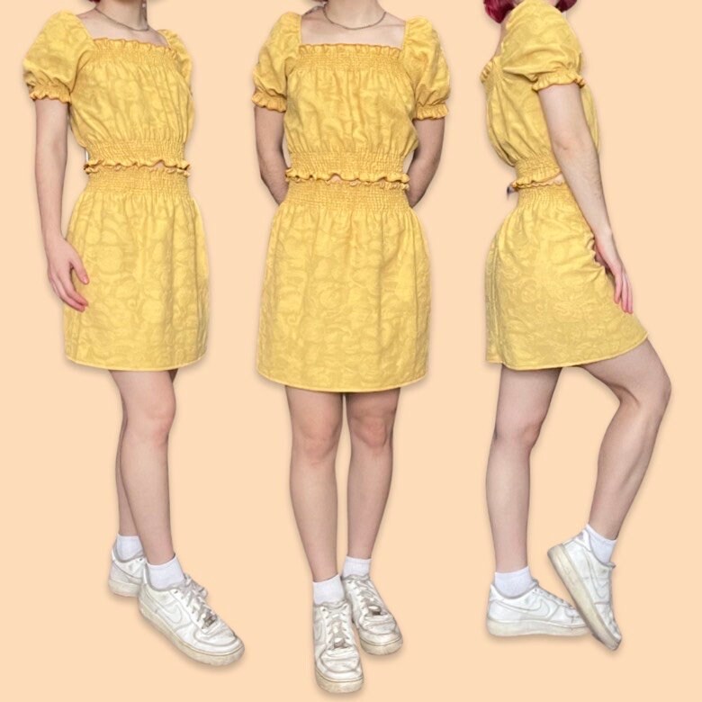 Yellow Rose Shirley Top