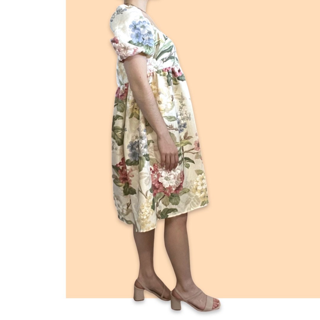 Vintage Floral BabyDoll Dress