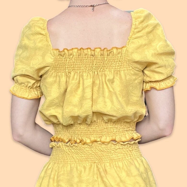 Yellow Rose Shirley Top