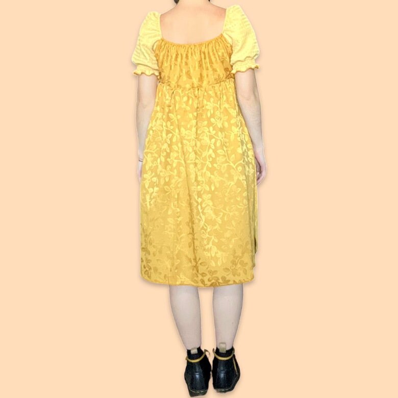 Gold/Yellow Babydoll Dress