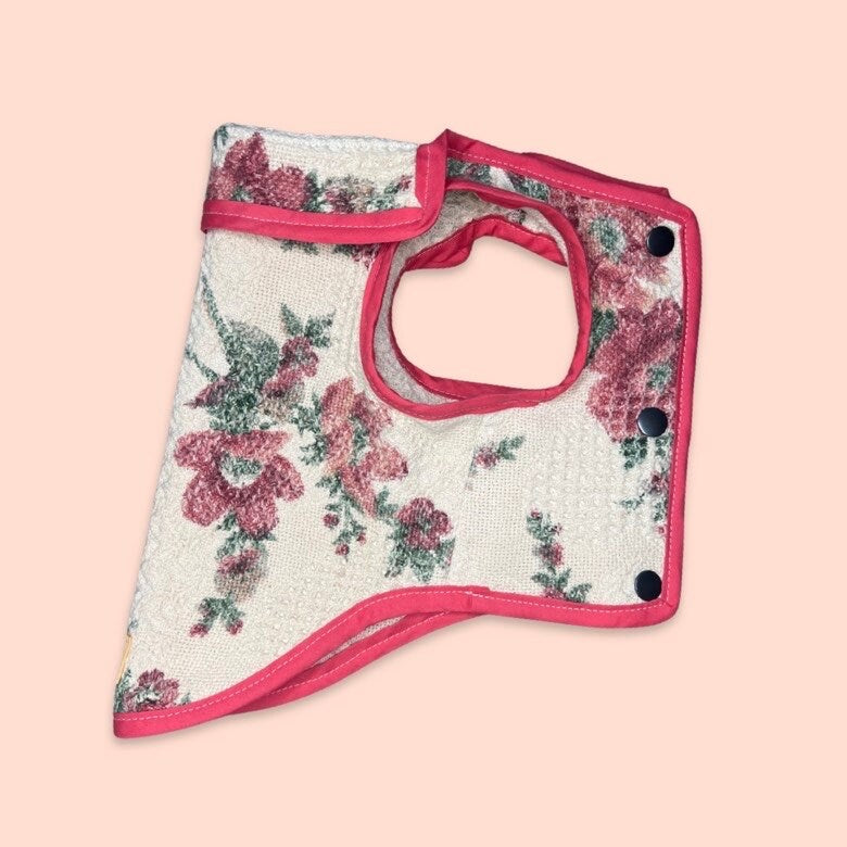 Pink & Green Floral Dog Jacket
