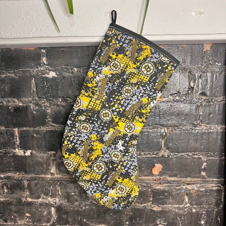 Boston Bruins Quilted Stocking