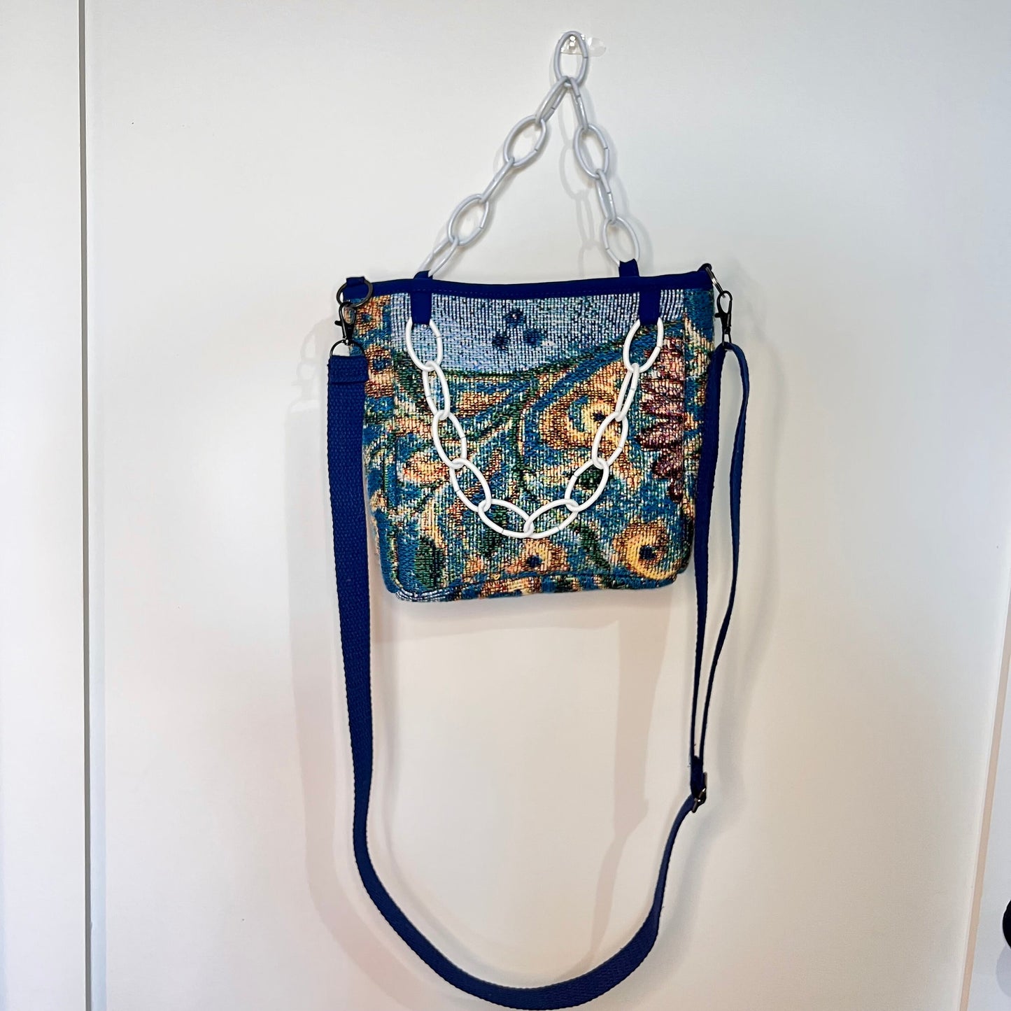 Floral Crossbody Blanket Bag