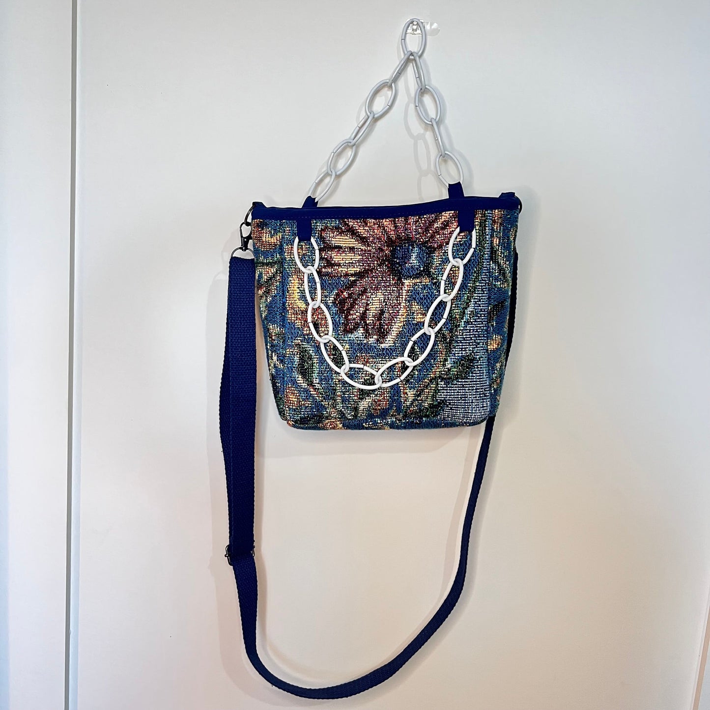 Floral Crossbody Blanket Bag