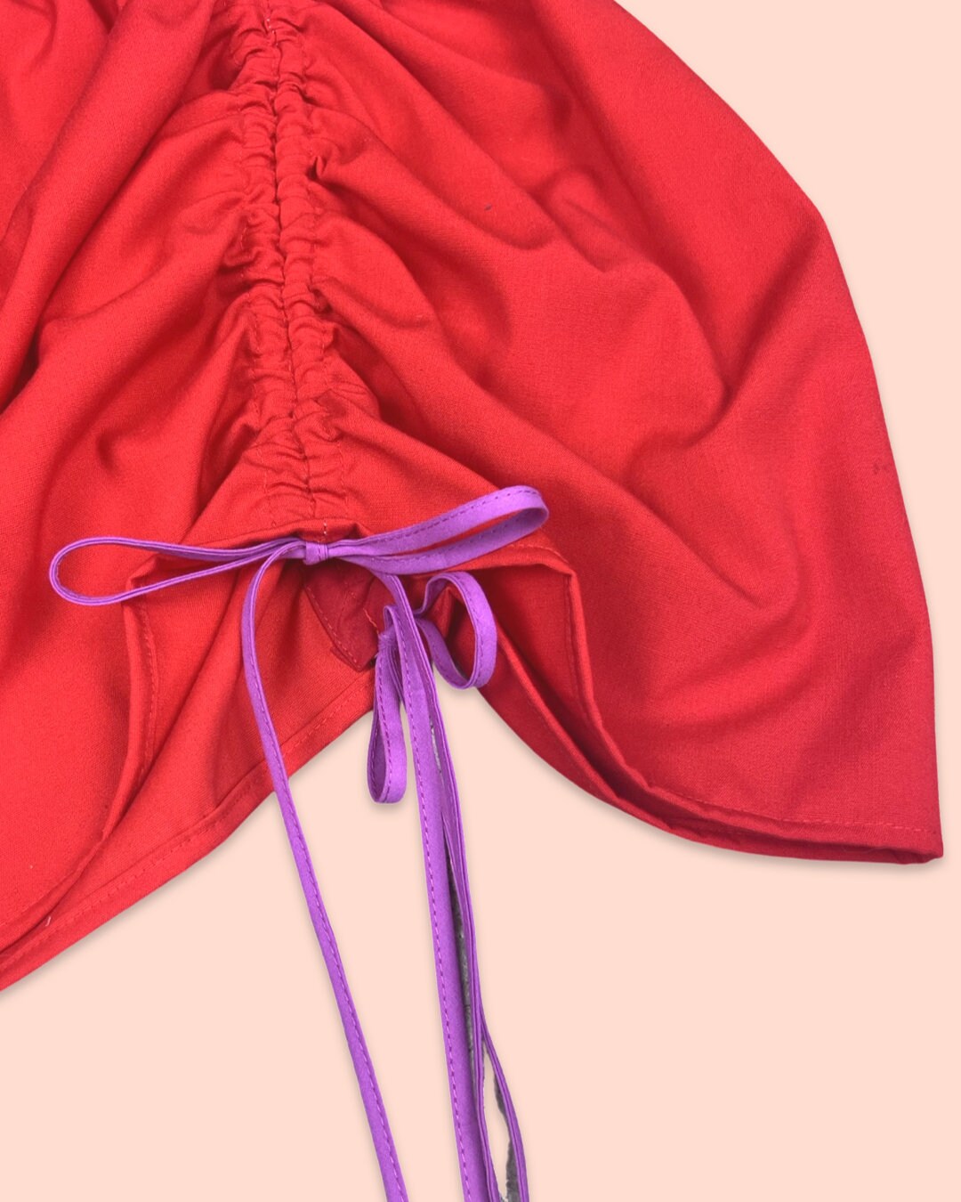 Red/Purple Parachute Skirt