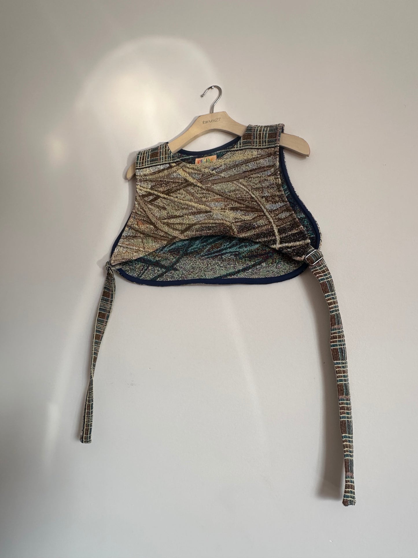 Cropped Buckle Vest (M)