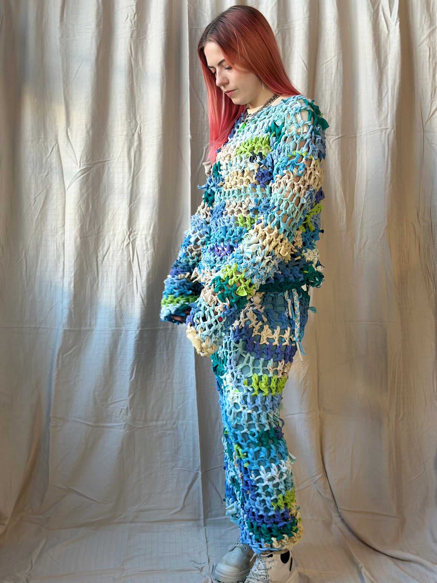 Whimsical Crochet Skirt
