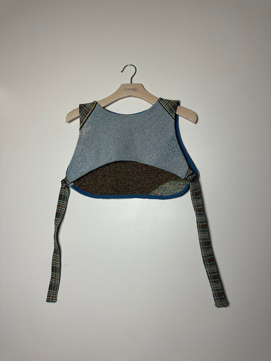 Cropped Buckle Vest (S)