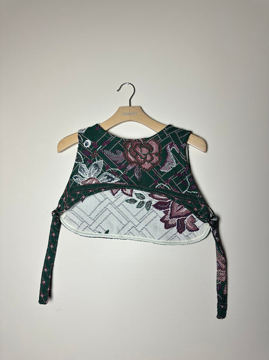 Cropped Buckle Vest (S)