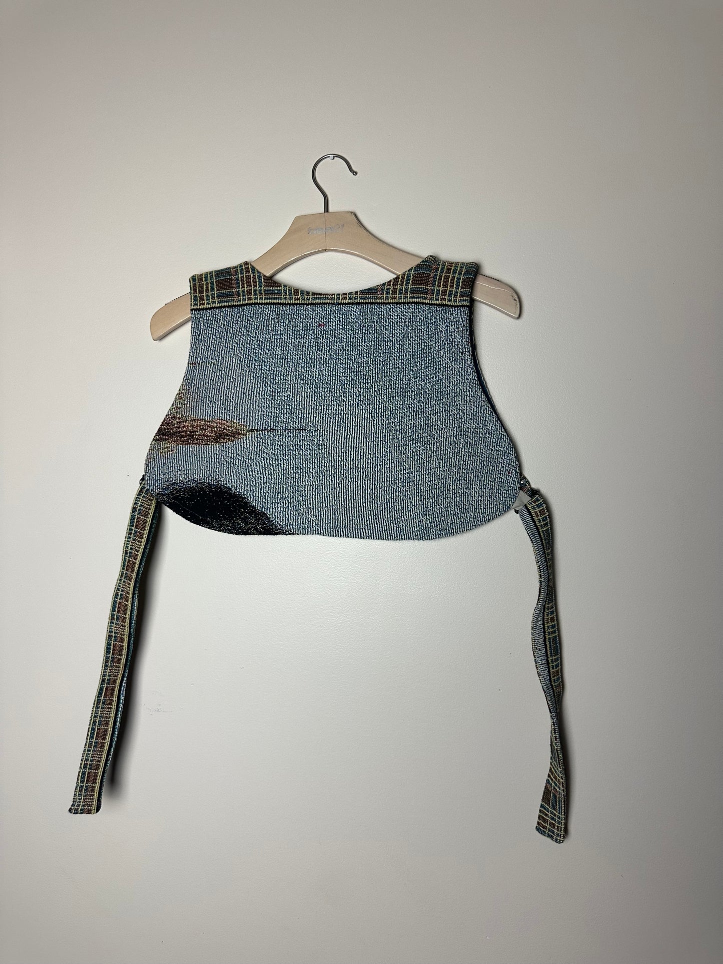 Cropped Buckle Vest (S)