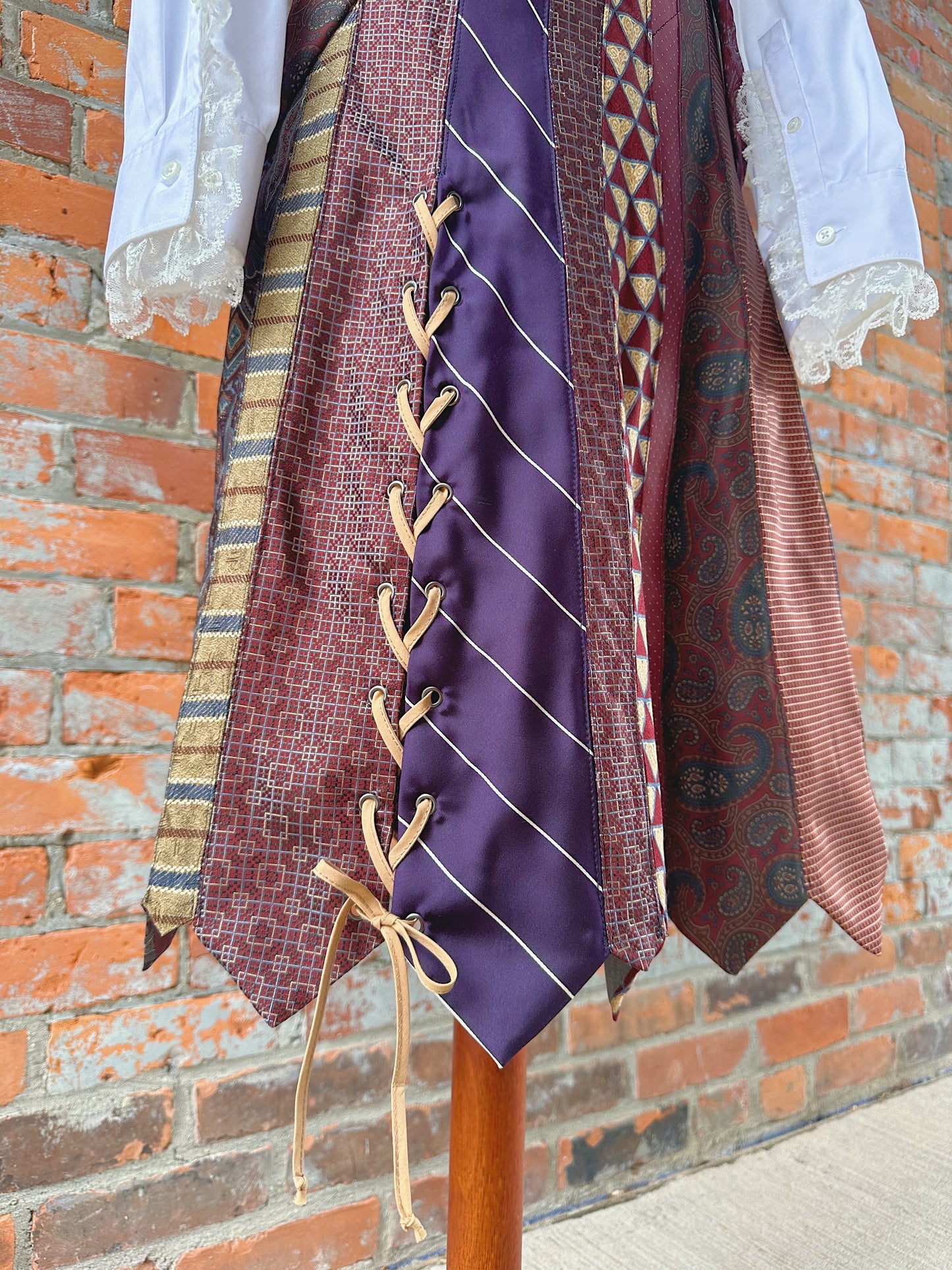 Strappy Necktie Skirt
