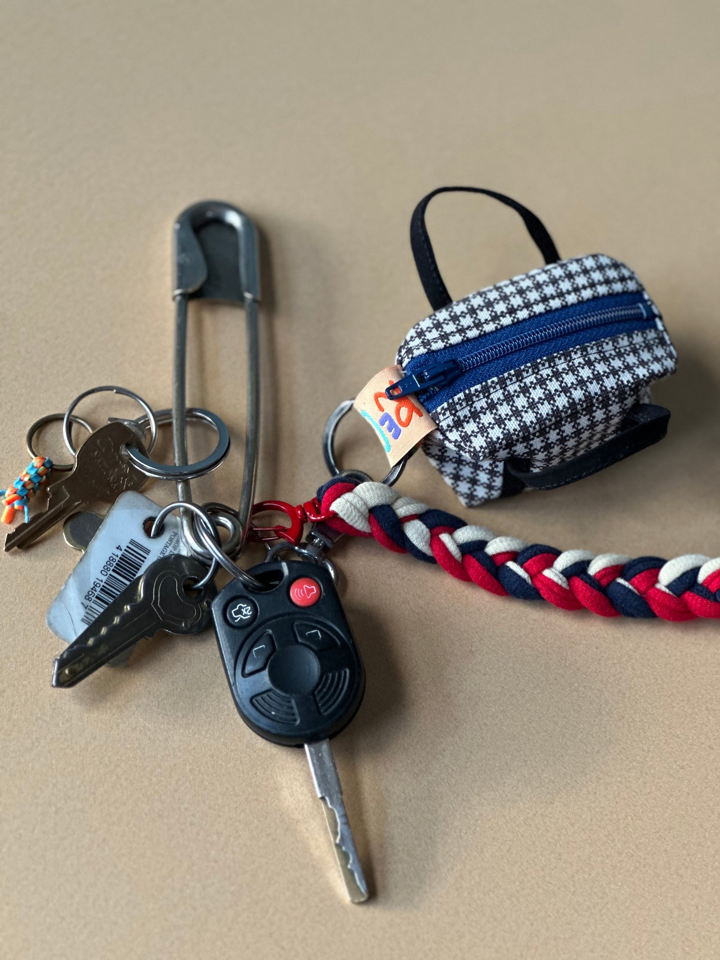 Mini Duffle Keychain