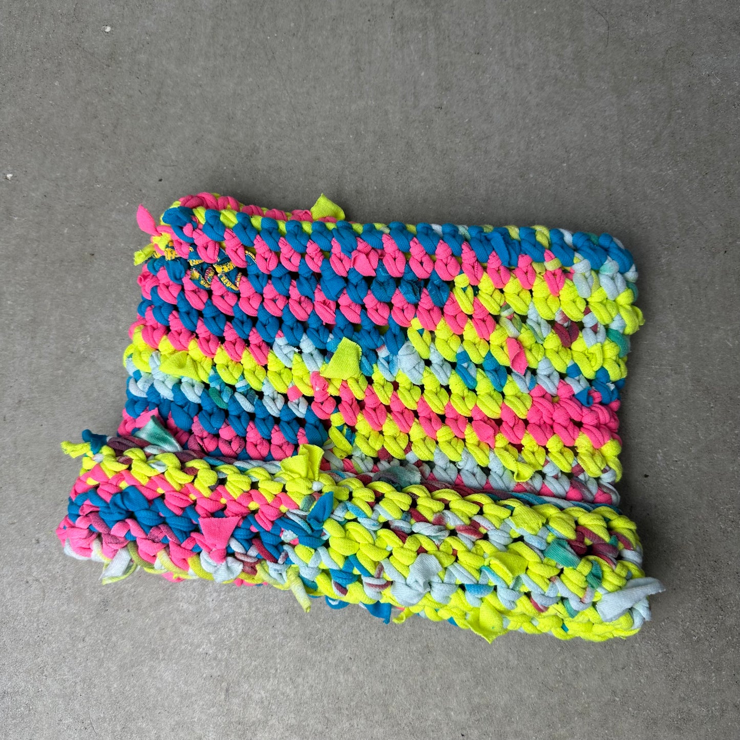Neon Crochet Cat Hat