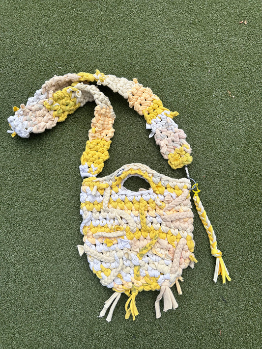 Sweet Corn Crochet Crossbody