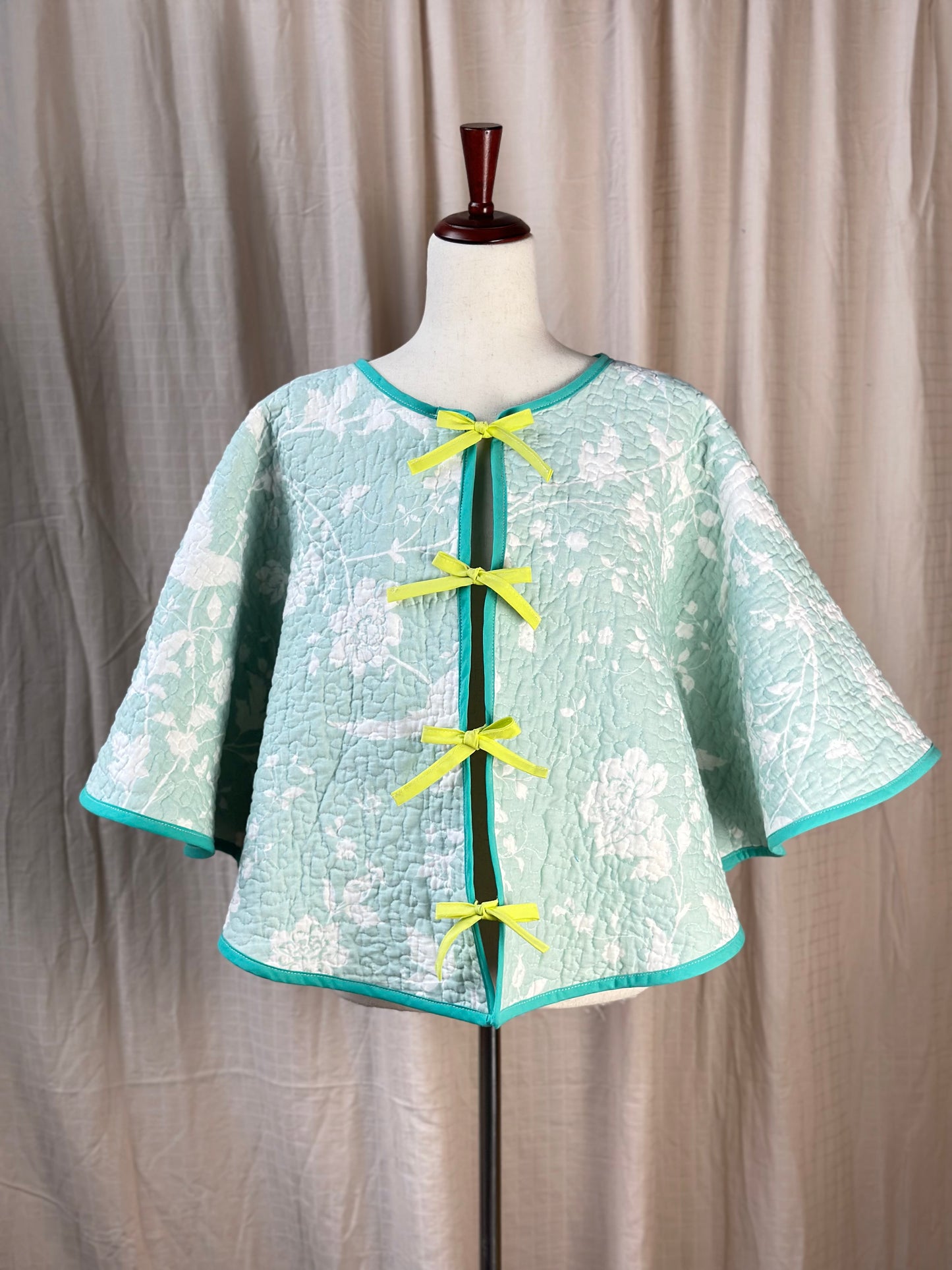 Floral Quilted Full Circle Kimono